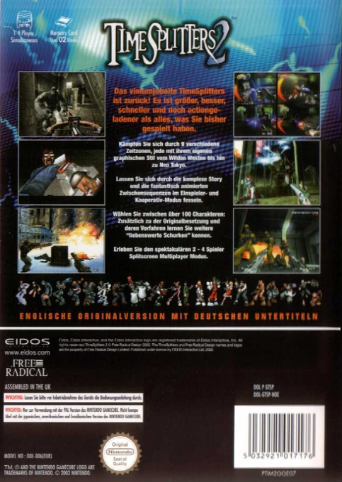 TimeSplitters 2 dos