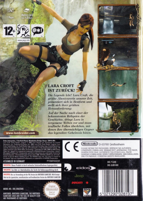 Tomb Raider : Legend dos