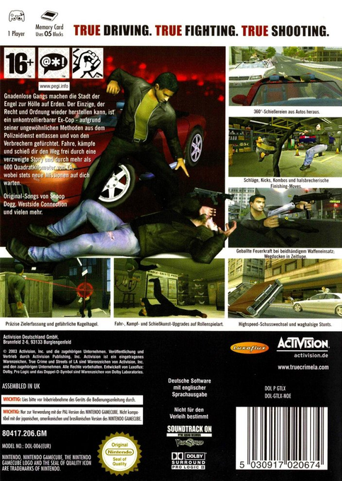 True Crime : Streets of LA dos