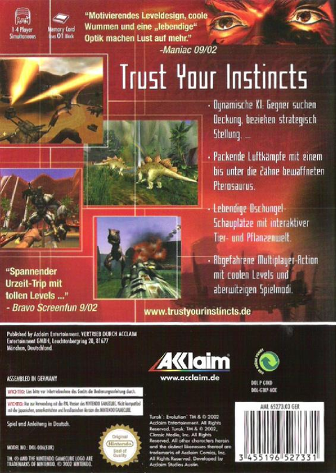 Turok : Evolution dos