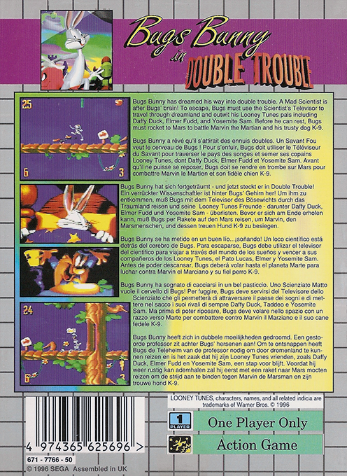 Bugs Bunny in Double Trouble - Dos