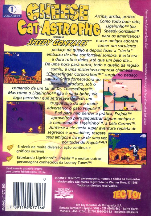 Cheese Cat-astrophe Starring Speedy Gonzales - Dos