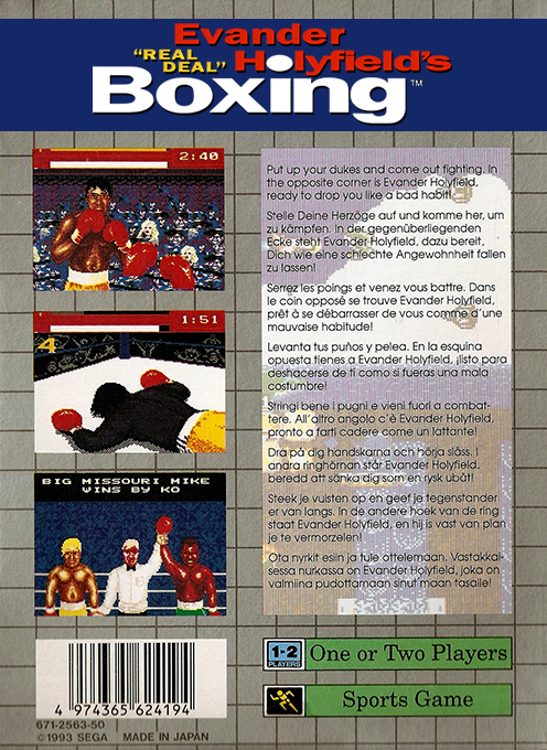 Evander Holyfield's "Real Deal" Boxing - Dos