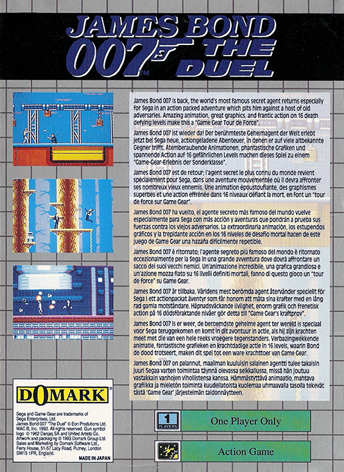 James Bond 007 - The Duel - Dos