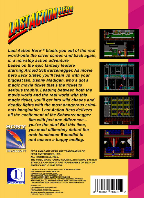 Last Action Hero - Dos
