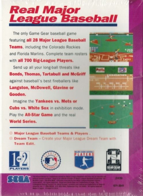 World Series Baseball '95 - Dos
