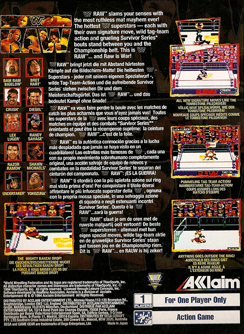 WWF Raw - Dos