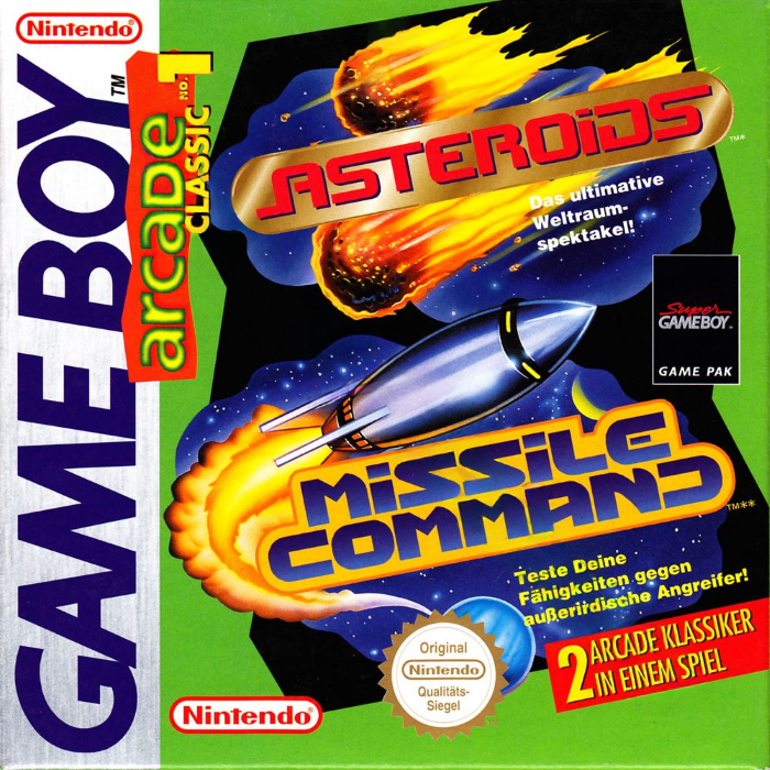 Arcade Classic No. 1 - Asteroids & Missile Command