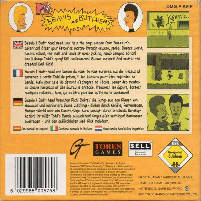 Beavis and Butt-Head - Dos