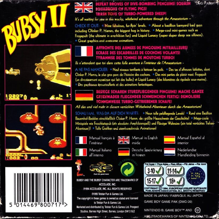 Bubsy II - Dos