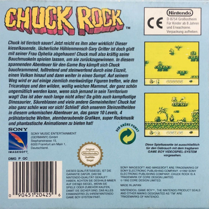 Chuck Rock - Dos