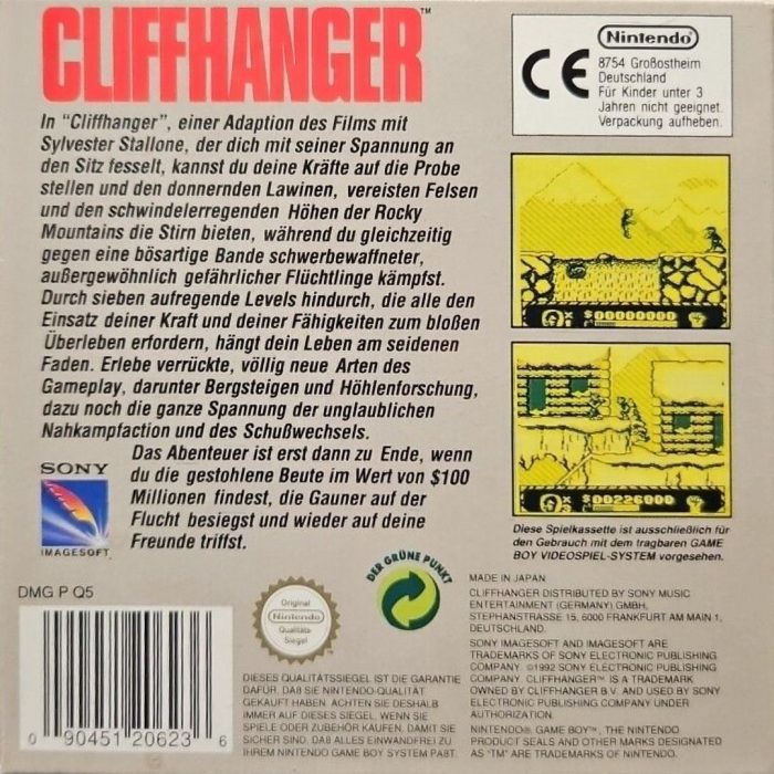 Cliffhanger - Dos