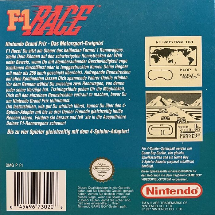 F-1 Race - Dos