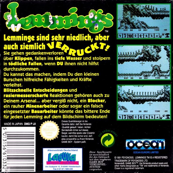 Lemmings - Dos