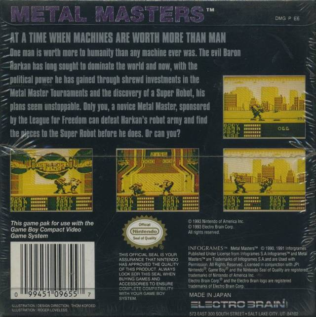 Metal Masters - Dos
