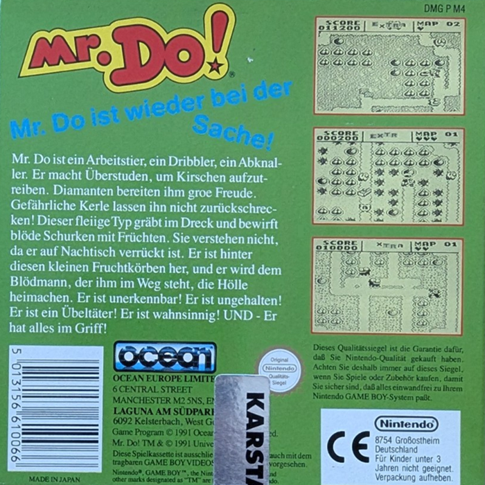 Mr. Do! - Dos