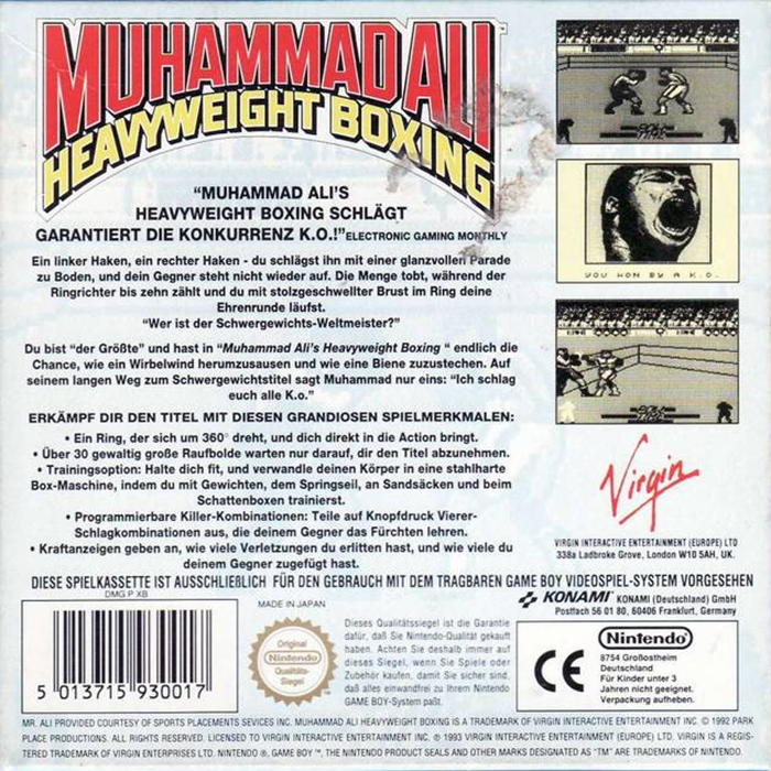 Muhammad Ali Heavyweight Boxing - Dos