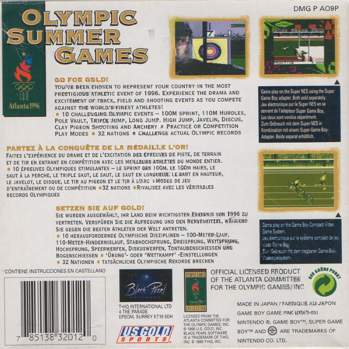 Olympic Summer Games - Dos