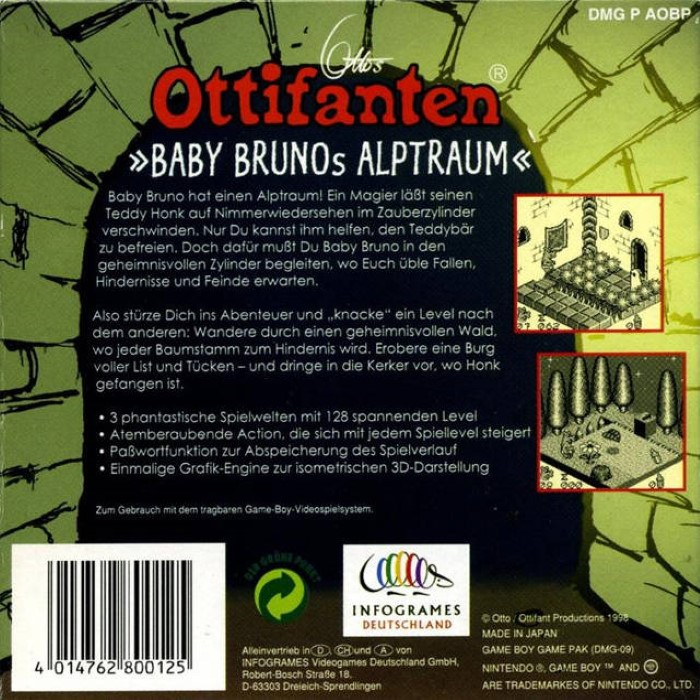 Otto's Ottifanten - Baby Bruno's Nightmare - Dos