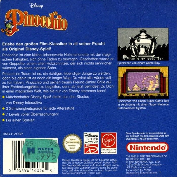 Pinocchio - Dos