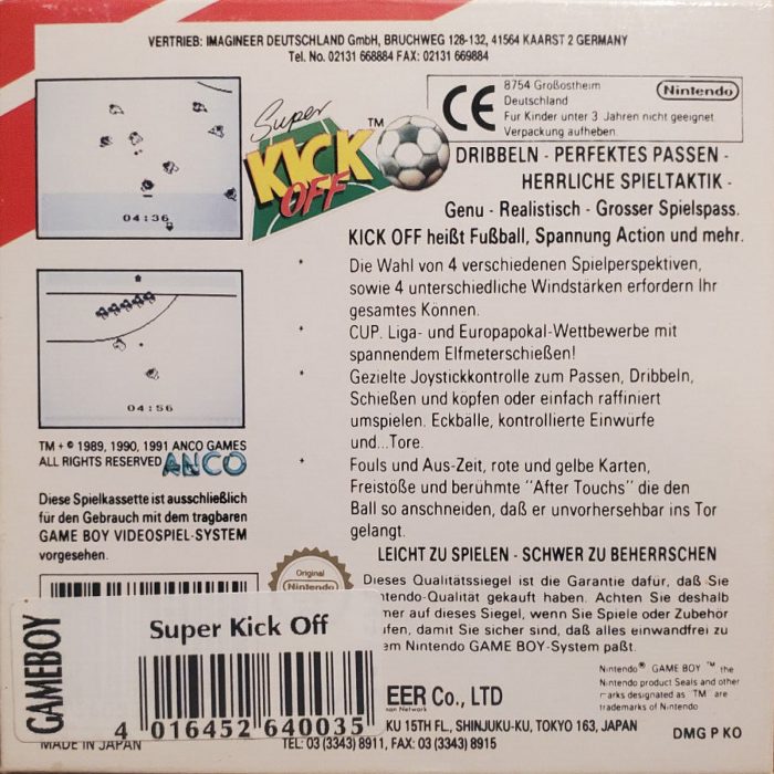 Pro Soccer - Dos