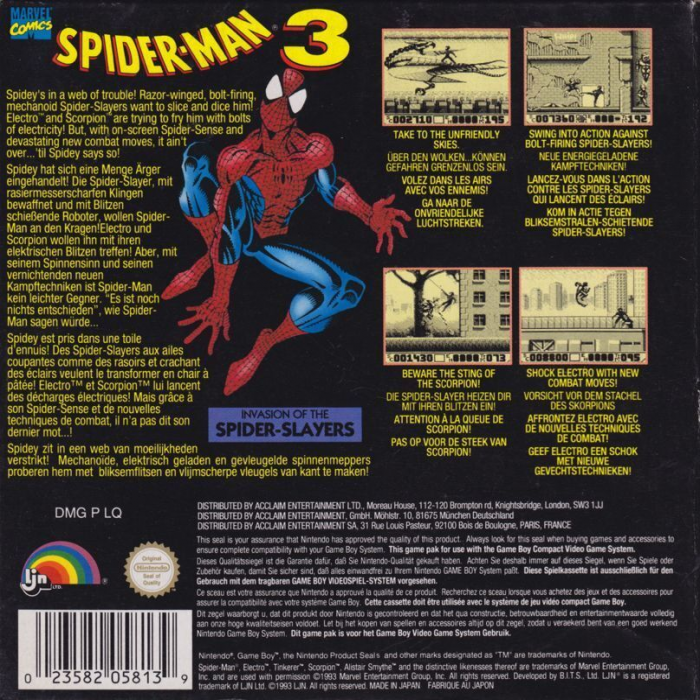 Spider-Man 3 : Invasion of the Spider-Slayers - Dos