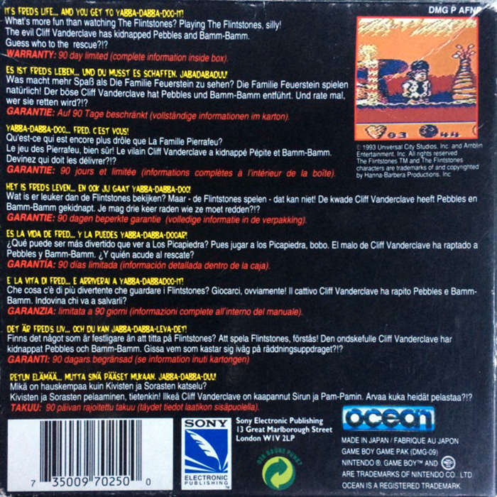 The Flintstones - Dos
