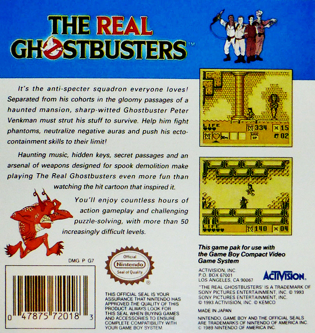 The Real Ghostbusters - Dos