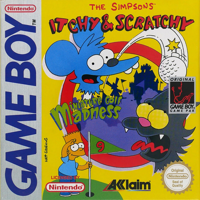 The Simpsons Itchy & Scratchy : Miniature Golf Mad