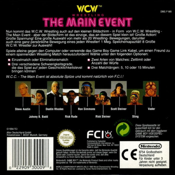 WCW Main Event - Dos