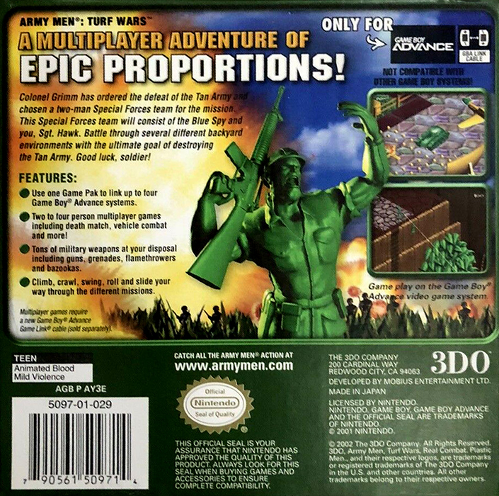 Army Men : Turf Wars - Dos