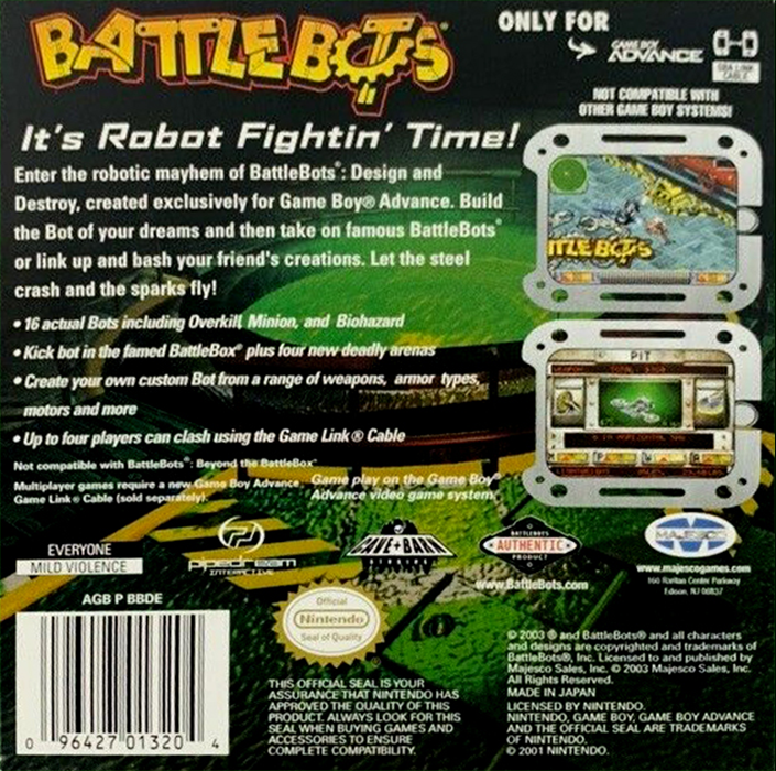 BattleBots - Design & Destroy - Dos