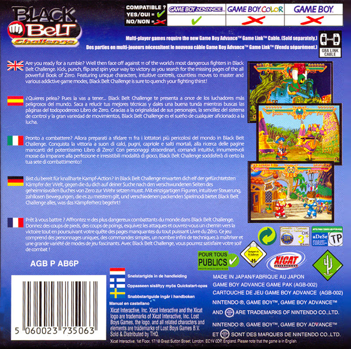 Black Belt Challenge - Dos