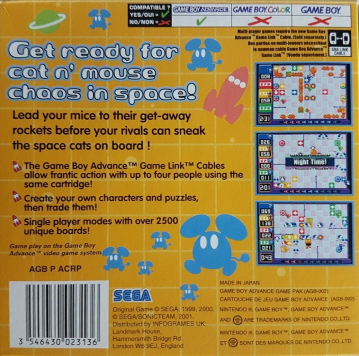 ChuChu Rocket! - Dos