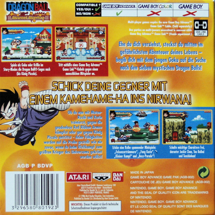 Dragon Ball : Advanced Adventure - Dos