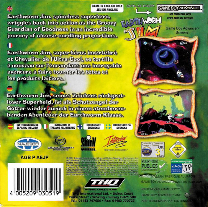 Earthworm Jim 2 - Dos