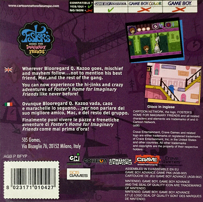 Foster's Home for Imaginary Friends - Dos