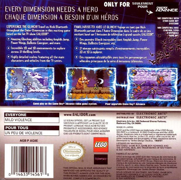 Galidor : Defenders of the Outer Dimension - Dos