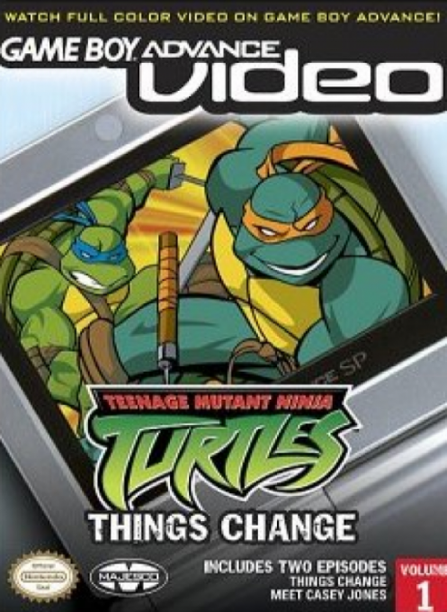 Game Boy Advance Vidéo : Teenage Mutant Ninja Turtles, Le Déménagement