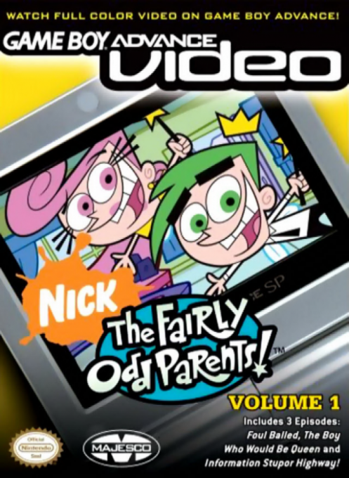 Game Boy Advance Video : The Fairly OddParents!, Volume 1