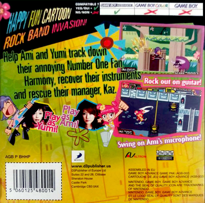 Hi Hi Puffy AmiYumi : Kaznapped! - Dos