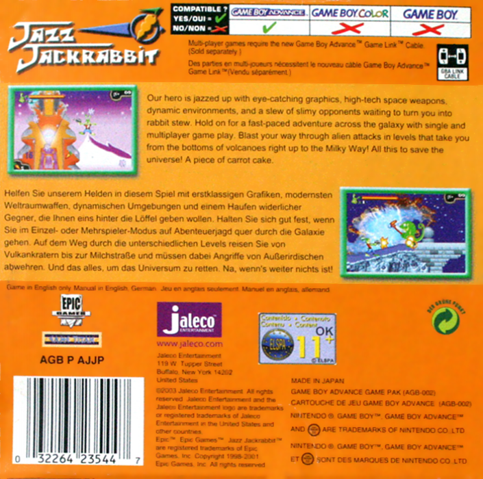 Jazz Jackrabbit - Dos