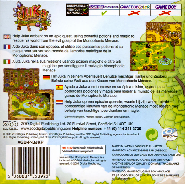 Juka and the Monophonic Menace - Dos