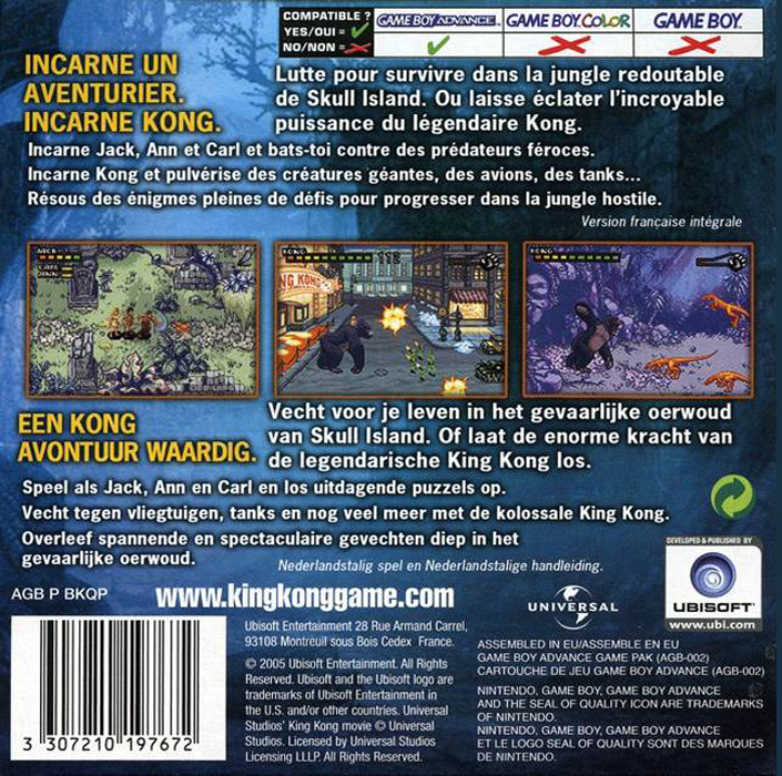 Kong : The 8th Wonder of the World - Dos