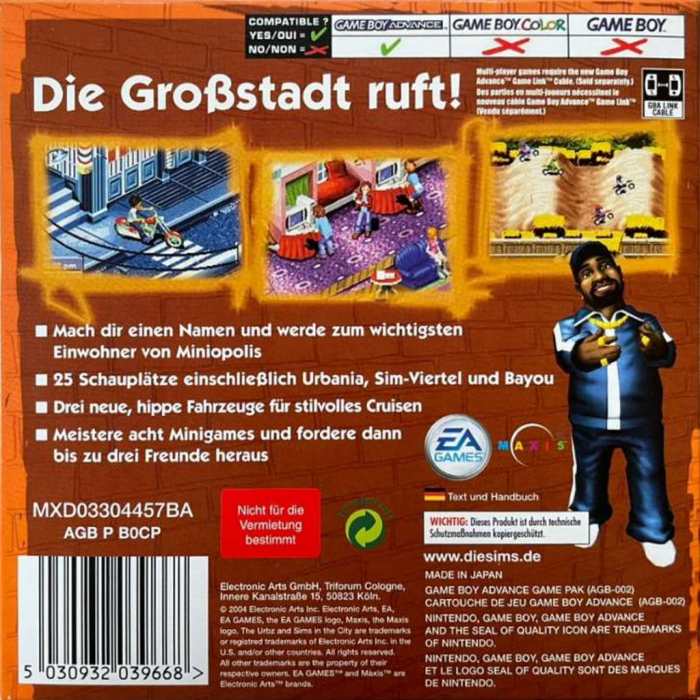 Les Urbz : Les Sims in the City - Dos