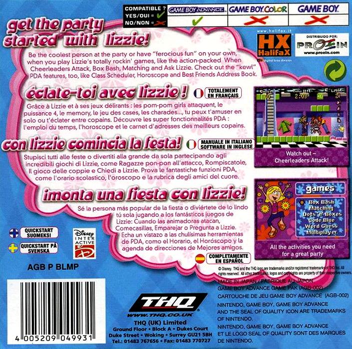 Lizzie McGuire : On the Go! - Dos