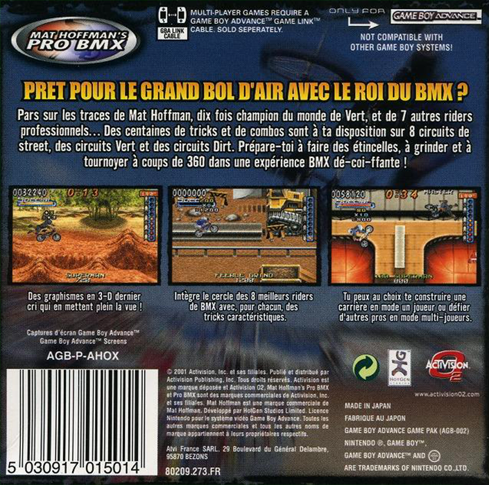 Mat Hoffman's Pro BMX 2 - Dos