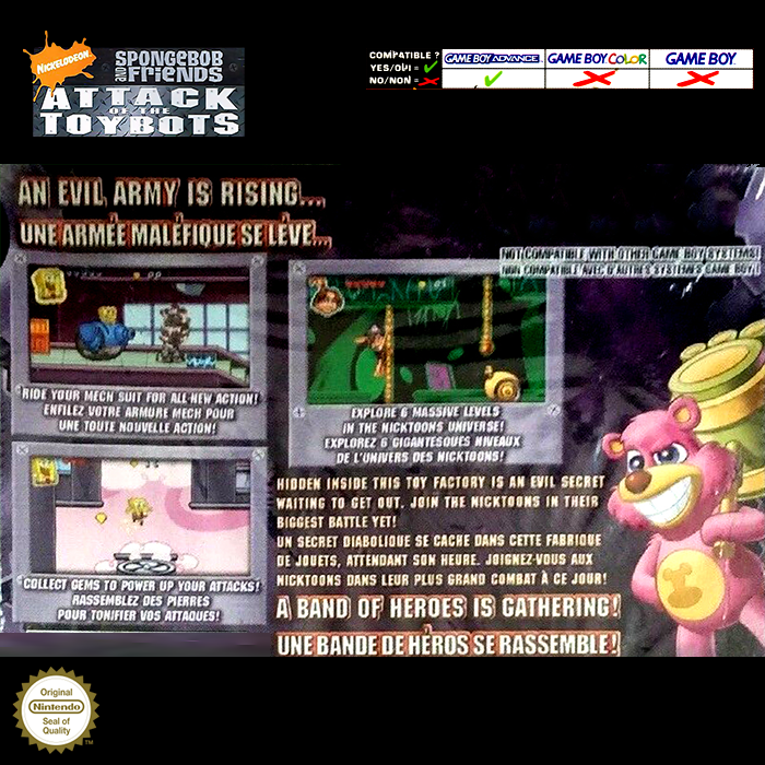 Nicktoons : Attack of the Toybots - Dos