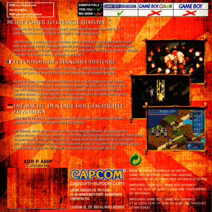 Onimusha Tactics - Dos