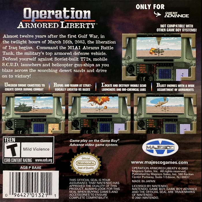 Operation Armored Liberty - Dos